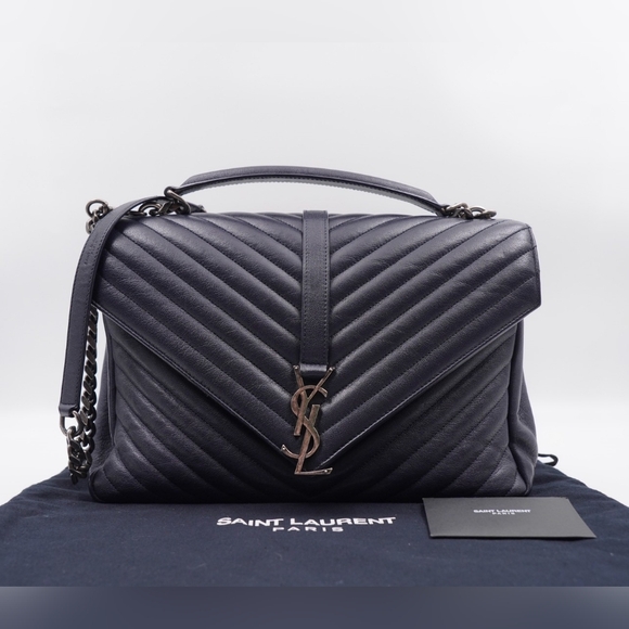 Saint Laurent Handbags - CE28 💟 Saint Laurent Leather College Large